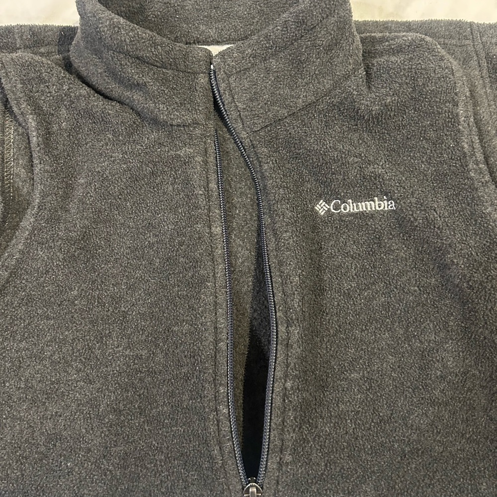 Columbia Charcoal Fleece Jacket